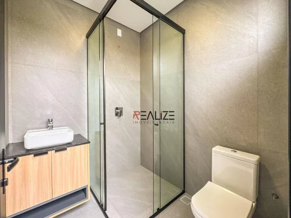 Imagem Modernidade e sofisticação casa térrea com escritório à venda, 211 m² por R$ 1.790.000 - Condomínio Fechado - Indaiatuba/SP