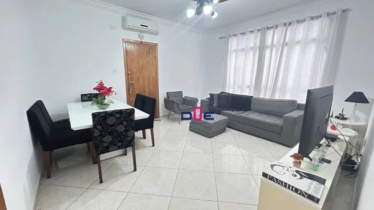 Imagem Apartamento com 3 dormitórios à venda, 104 m² por R$ 535.000 - Gonzaga - Santos/SP
