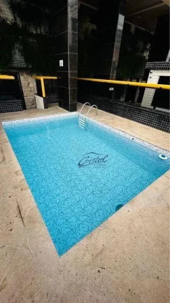 Imagem Apartamento com 2 dormitórios à venda, 87 m² por R$ 470.000,00 - Guilhermina - Praia Grande/SP