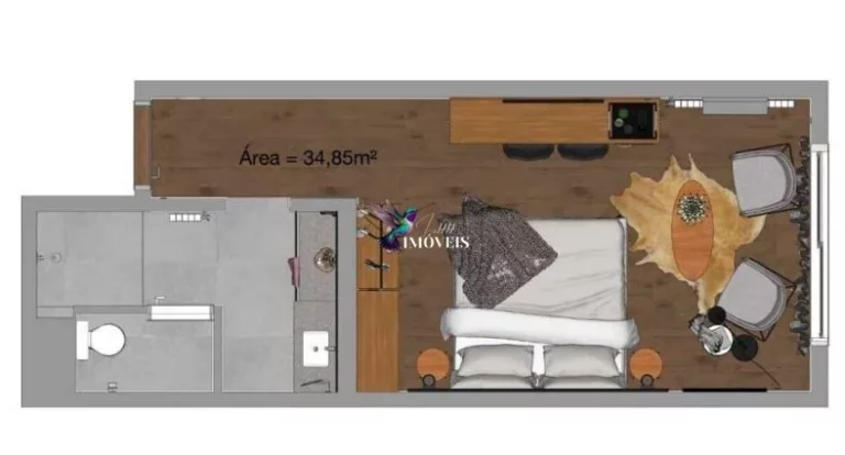 Imagem Jangal das Araucárias - FRAÇÃO IMOBILIÁRIA APARTAMENTO JANGAL DE ARAUCÁRIAS