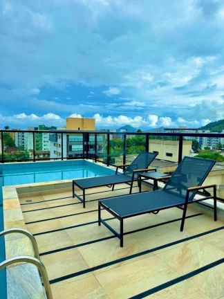 Imagem Magnífico apartamento novo e decorado a venda em localização privilegiada no Itaguá em Ubatuba.