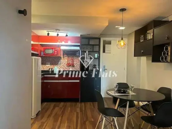 Imagem Flat disponível para locação no Adagio São Paulo Moema, com 39m² 1 dormitório e 1 vaga de garagem