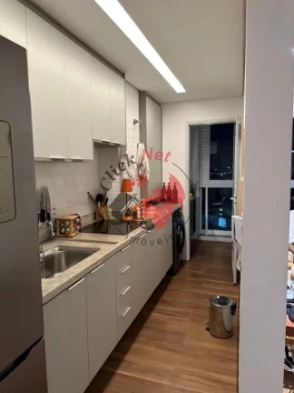 Imagem Apartamento Lindíssimo Mobiliado com 1 dormitório e 1 vaga à venda no bairro Rudge Ramos, São Bernardo do Campo