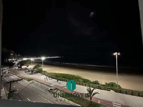 Imagem Lindo apartamento de 2 quartos com garagem na frente do Mar na Praia do Morro