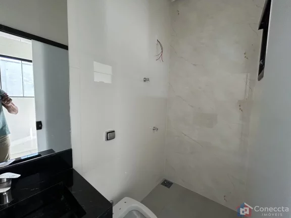 Imagem Casa moderna à venda no Afonso Queiroz – 3 quartos, área gourmet e acabamento premium