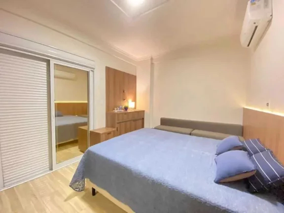 Imagem Apartamento com 3 dormitórios sendo 1 suíte e 2 vagas de garagem em Bombas, Bombinhas/SC