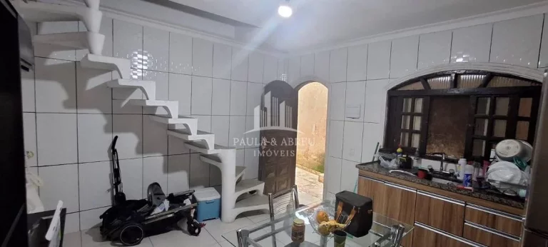 Imagem São 3 Casas 167M² com 4 + 4 + 5 Cômodos,1, 2, 3 Banheiros, 4 Vagas, Escritura, Água e luz separadas no Jardim Paranavaí, Mauá-SP