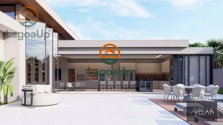 Imagem Casa com 4 dormitórios à venda, 363 m² por R$ 5.690.000,00 - Condomínio Vitória Golf - Lagoa Santa/MG