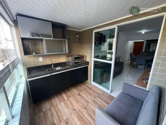 Imagem Apartamento com 2 dormitórios à venda, 72 m² por R$ 595.000,00 - Canto do Forte - Praia Grande/SP