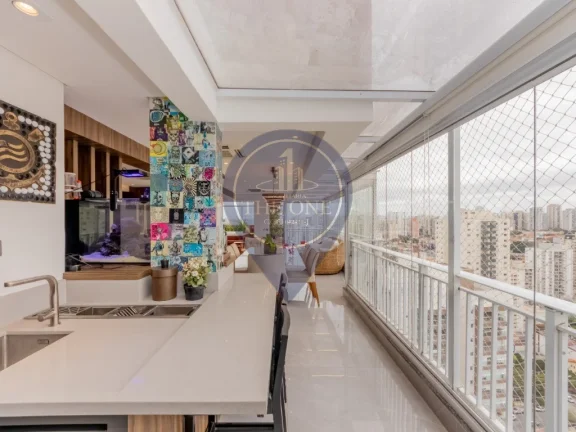 Imagem Luxuosa Cobertura à Venda no Bosque da Saúde, São Paulo-SP: 3 Quartos, 3 Suítes, 2 Salas, 4 Banheiros, 4 Vagas, 175m²