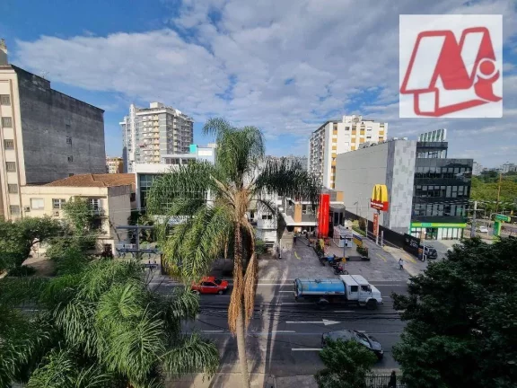 Imagem No Moinhos de Vento, 2 dormitórios, sacada e vaga.