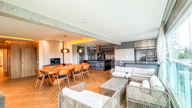 Imagem Apartamento mobiliado para alugar com 4 quartos e 4 vagas - 468m² - R$22.800 + despesas