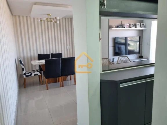 Imagem Apartamento 3 dormitórios (1 suíte), 2 vagas cobertas, Resd. Gold Park, SJC