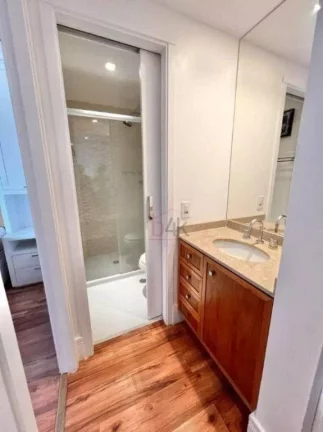 Imagem Apartamento à Venda no Campo Belo, SP | 47m², 1 Dorm, Mobiliado