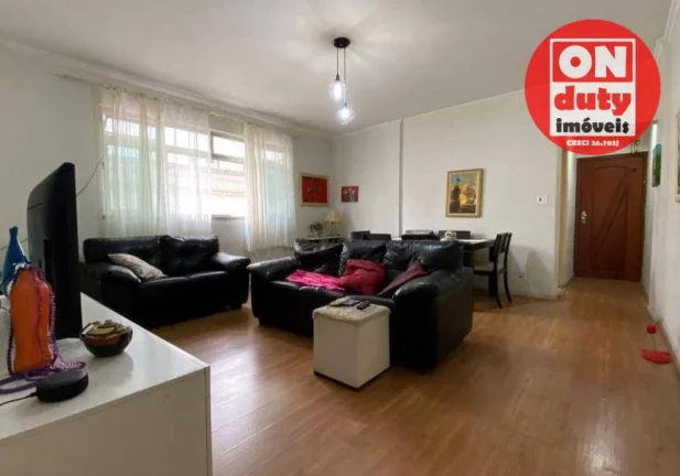 Imagem Apartamento à venda, 136 m² por R$ 640.000,00 - José Menino - Santos/SP