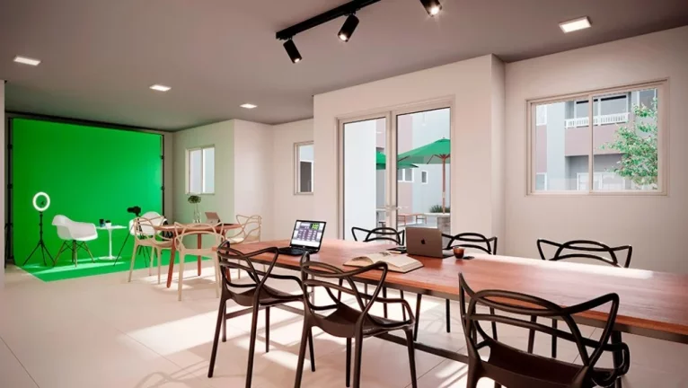 Imagem Apartamento à venda na Vila Bela Vista, 2 quartos, 1 banheiro, 1 vaga de garagem, 45m² - Minha casa minha vida em Santo André