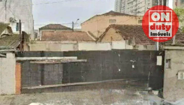 Imagem Terreno à venda, 120 m² por R$ 551.000,00 - Embaré - Santos/SP