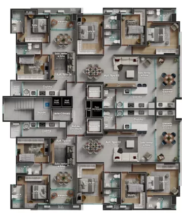 Imagem Apartamento à venda no bairro Altiplano Cabo Branco - João Pessoa/PB