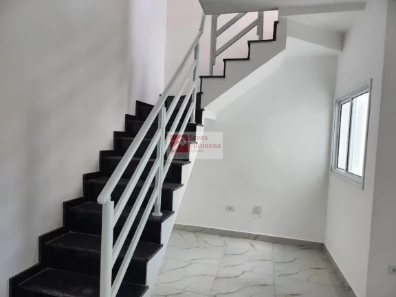 Imagem Cobertura para Venda em Santo André, Campestre, 3 dormitórios, 1 suíte, 2 banheiros, 2 vagas
