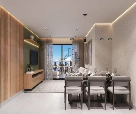 Imagem Apartamentos com varanda / sacada gourmet a 100m da BR-230 no bairro Bella Vista II / Cabedelo - AP2002