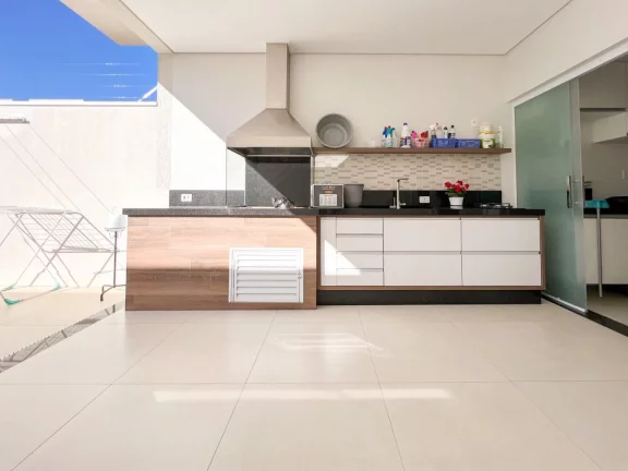 Imagem Casa moderna com 4 suítes à venda, 236 m² por R$ 2.390.000 - Condomínio Próximo ao Parque Ecológico - Indaiatuba/SP