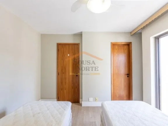 Imagem Apartamento duplex com 90 m², 2 dormitórios, sendo 2 suítes (ambas com sacada), 3 banheiros. Loca...