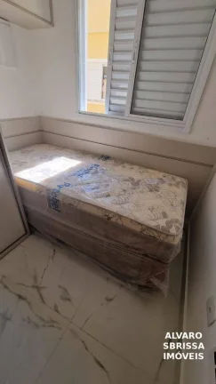 Imagem Apartamento Duplex novo e mobiliado com 3 dormitórios à venda, 115 m² por R$ 510.000 - Santa Maria - Santo André/SP