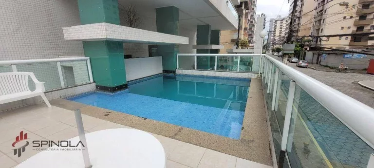 Imagem Apartamento com 3 dormitórios à venda, 129 m² por R$ 720.000,00 - Ocian - Praia Grande/SP