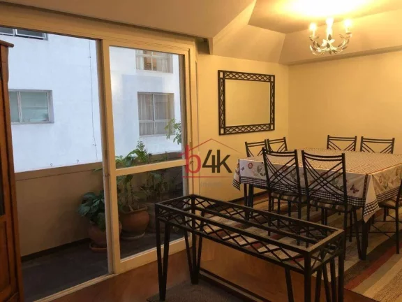 Imagem Apartamento à venda com 3 dormitórios, lareira e 1 vaga no Brooklin
