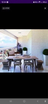 Imagem Apartamento com 3 dormitórios à venda, 98 m² por R$ 800.000,00 - Aviação - Praia Grande/SP