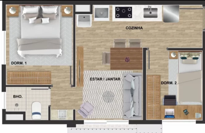 Imagem Comprar apartamento com 2 dormitórios em Tatuapé São Paulo SP