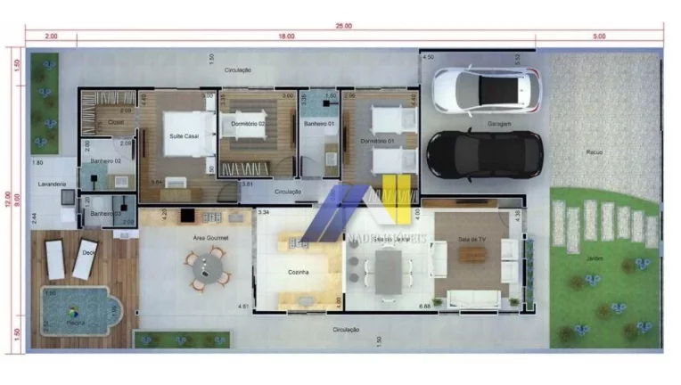 Imagem Casa com 3 Quartos à Venda, 195 m² em Serra Morena - Pouso Alegre