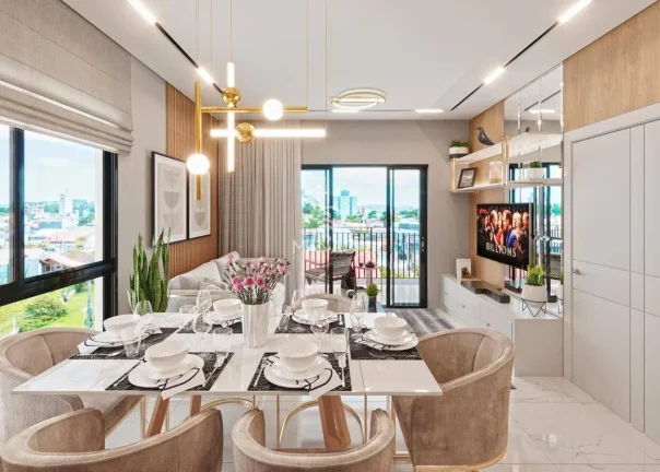 Imagem Apartamento impar, exclusivo para quem busca tranquilidade e excelente padrão de qualidade e acabamento