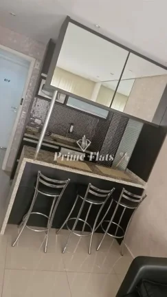 Imagem Flat disponível para locação no Choice Panamby, com 35m², 1 dormitório e 1 vaga