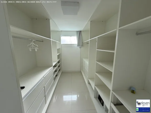 Imagem CASA DE LUXO LOCAÇÃO ANUAL SEM MÓVEIS  NO ALPHAVILLE 2 SALVADOR | 4 SUÍTES COM 4 VAGAS 