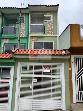 Imagem Sobrado para Venda em Santo André, Jardim Santo Antônio, 2 dormitórios, 2 suítes, 3 banheiros, 2 vagas