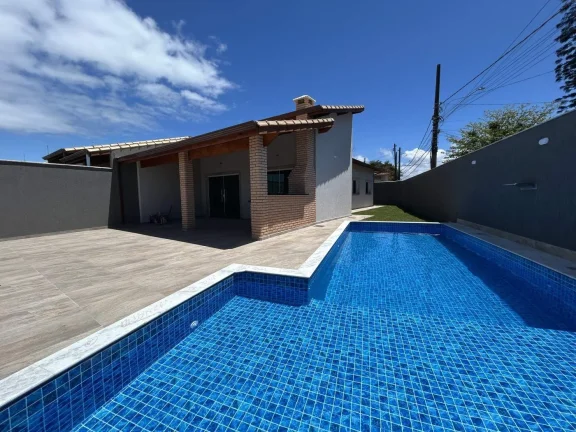 Imagem Casa para Venda em Itanhaém, Gaivota (Praia), 3 dormitórios, 1 suíte, 1 banheiro, 5 vagas