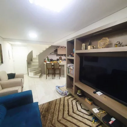 Imagem Apartamento Duplex com 3 dormitórios à venda, 102 m² por R$ 1.050.000 - Vila Curuçá - Santo André/SP