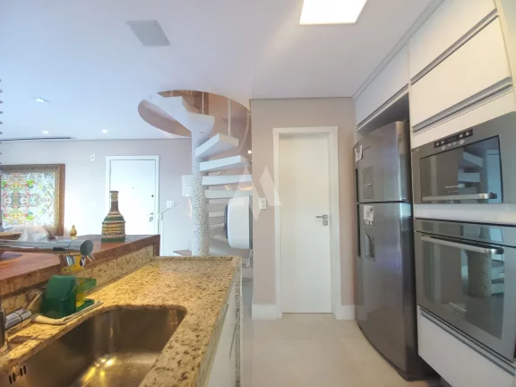 Imagem Apartamento Duplex com 2 dormitórios vista mar à venda na Ponta da Praia - Santos