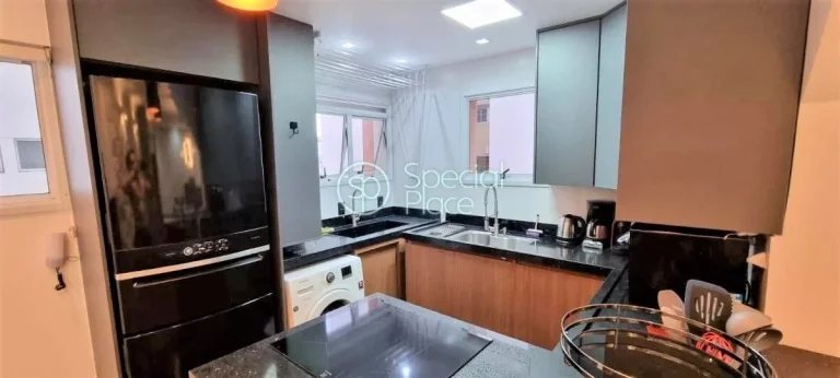 Imagem Lindo Apartamento tipo duplex mobiliado com 73m² em local nobre de Pinheiros. Sala para dois ambien...