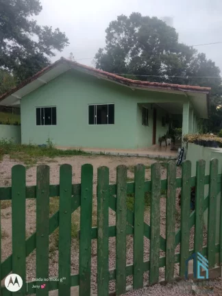 Imagem Chácara poucos metros da BR 116, 04 tanques de peixes, 03 casas, nascentes, Areia Branca dos Assis - Mandirituba PR
