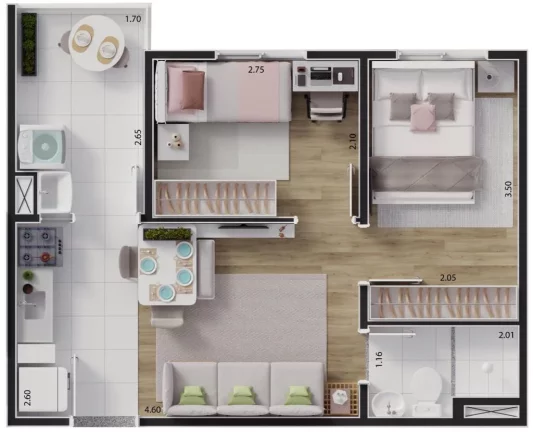 Imagem APARTAMENTO RESIDENCIAL em São Paulo - SP, Guaianases
