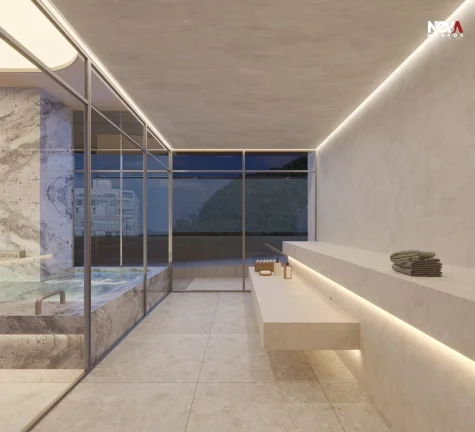 Imagem Descubra um novo lar em lançamento na Praia da Costa, Vila Velha. Este apartamento, localizado na R...