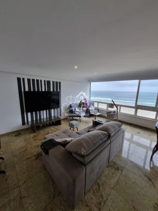 Imagem Imperdível oportunidade: Apartamento de alto padrão em Pitangueiras, Guarujá-SP! 4 quartos, 1 suíte, 2 salas, 3 banheiros, 2 vagas de garagem, 200m² de área. Venda ou locação.