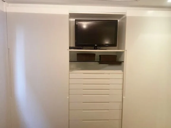 Imagem Apartamento 106M², 3Q, 1 Suíte, 3 Banheiros, 2 Vagas, 1 Lavabo, Academia, Churrasqueira, Piscina Adulto e Infantil, Salão de Festas e Jogos, Sauna.