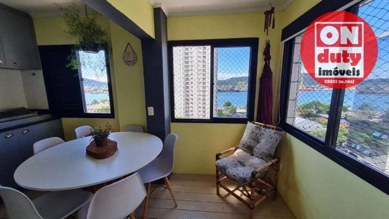 Imagem Apartamento com 2 dormitórios à venda, 103 m² por R$ 848.000,00 - Ponta da Praia - Santos/SP