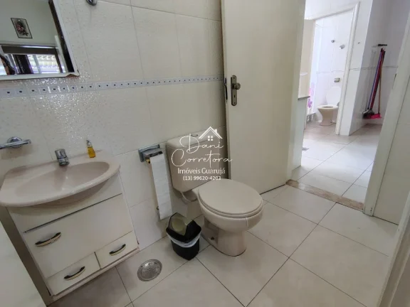 Imagem Imperdível: Apartamento último andar à venda na Vila Luis Antônio, Guarujá-SP! 2 quartos, 2 suítes, 2 salas, 4 banheiros, 2 vagas, 150m².