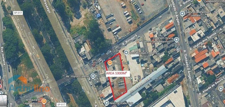 TERRENO DE 1.000M² - ITAQUERA - AO LADO DA ESTAÇAO DO BOSCO! - VENDA por R$ 4.000.000 ou ALUGUEL por R$ 8.500/mês - Itaquera - São Paulo/SP