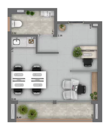 Imagem Helbor Patteo Vila Mariana Life ... Offices - Comercial