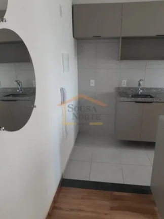 Imagem Apartamento de 30?m², com 1 dormitório, sala, cozinha com area de serviço integrada e 1 banheiro,...
